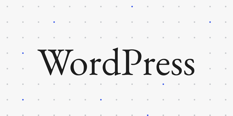 WordPress screenshot