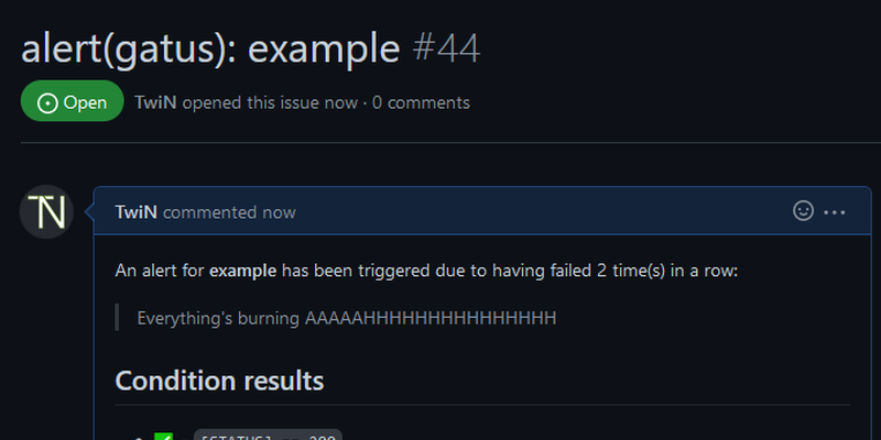 Gatus screenshot