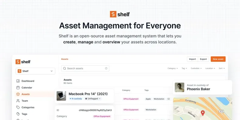 Shelf screenshot