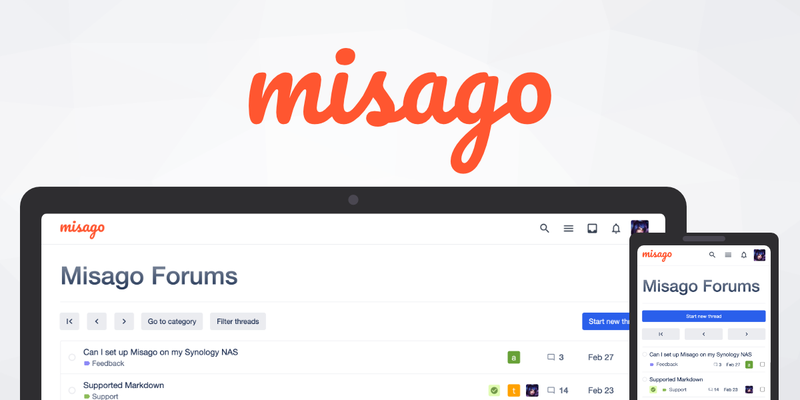 Misago screenshot
