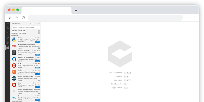 Eclipse Che screenshot