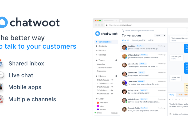 Managed Chatwoot hosting