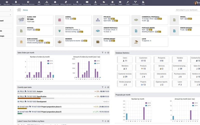 Managed Dolibarr hosting