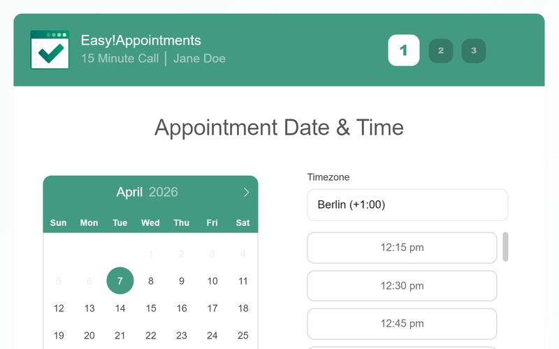 Managed Easy!Appointments hosting