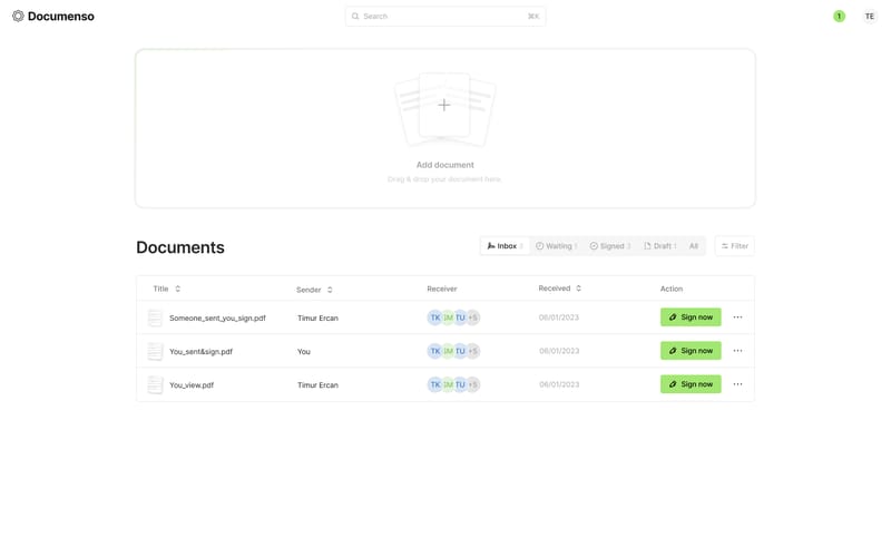 Managed Documenso hosting