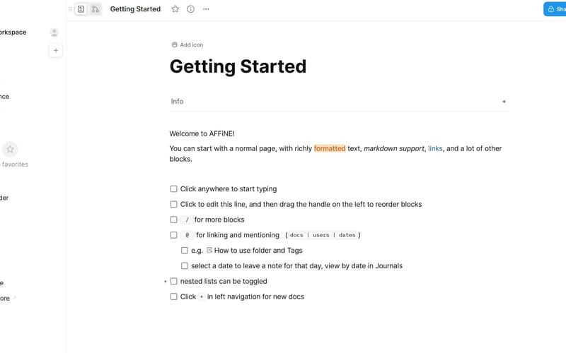 Managed Affine hosting