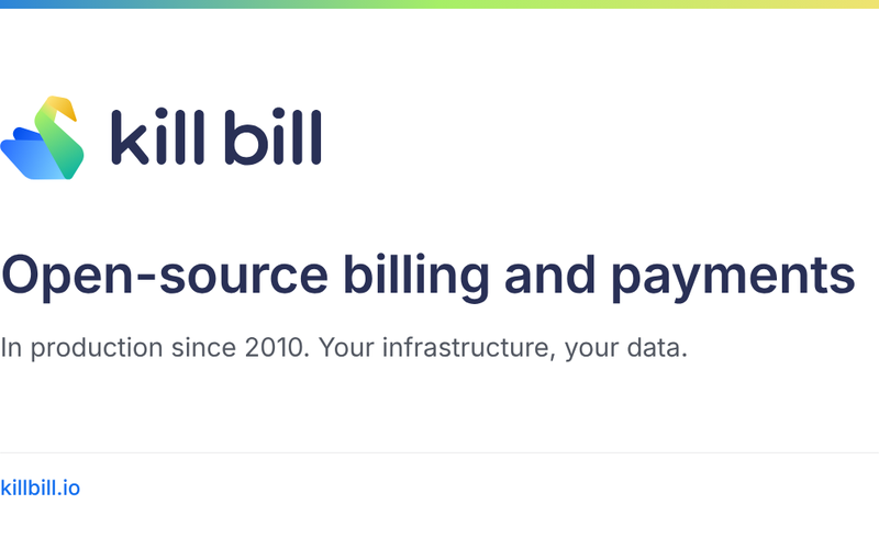 Managed Kill Bill hosting