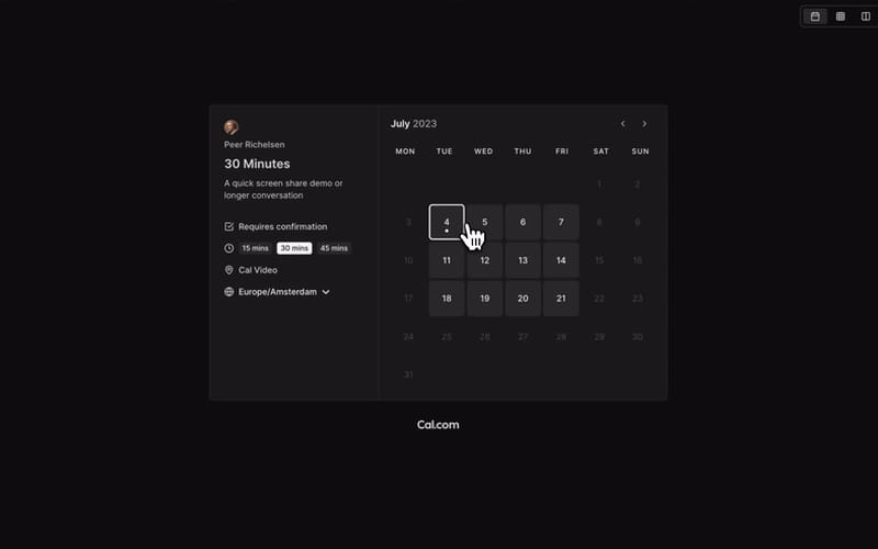 Managed Cal.diy hosting