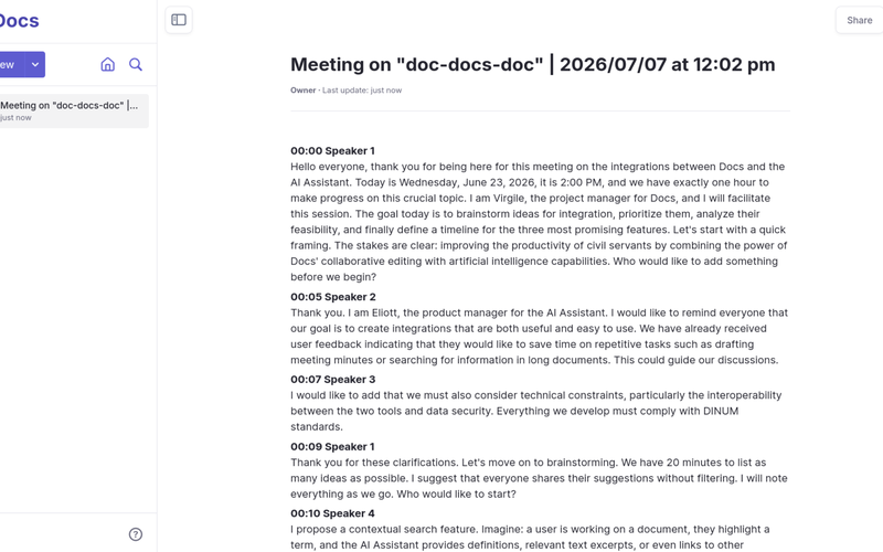 Managed La Suite Docs hosting